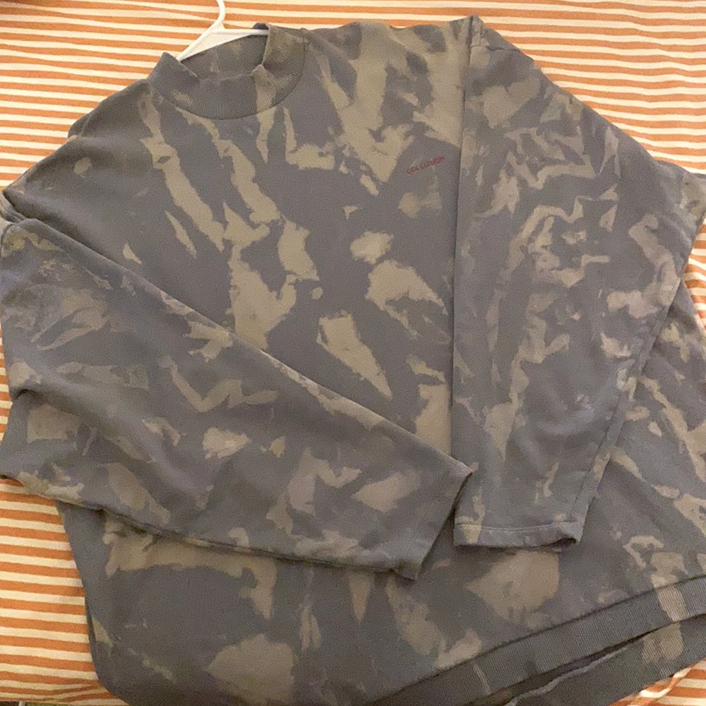 Collusion Unisex Oversized Tie Dye Sweatshirt